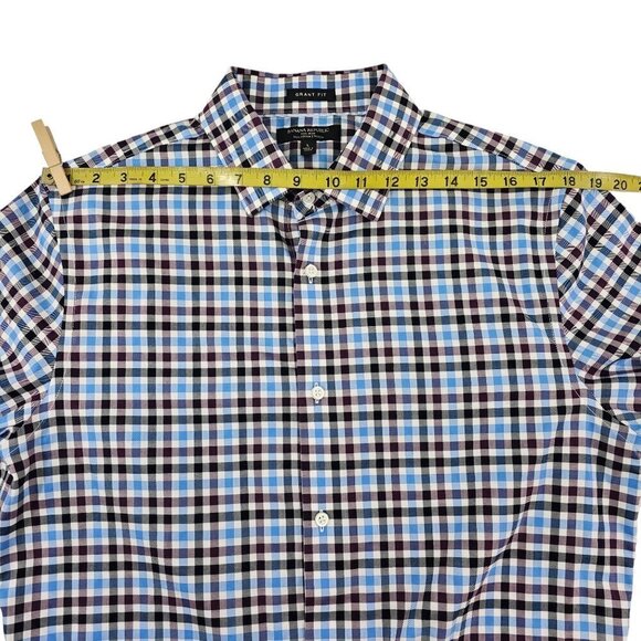 Banana Republic Men's Non-Iron Grant Fit Button Long Sleeve Shirt – Size Large - Picture 6 of 13